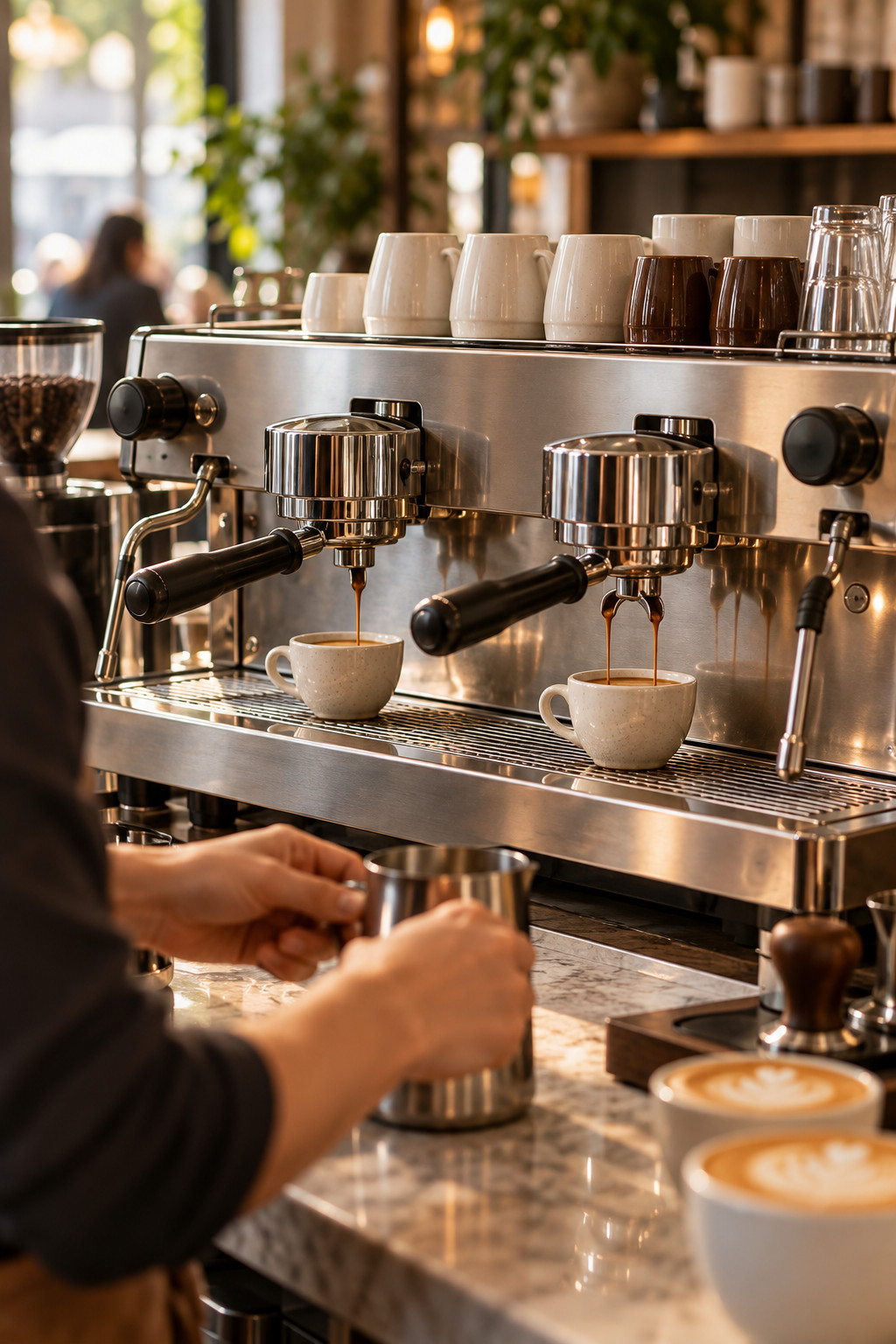 Gewerbliche Kaffeemaschine