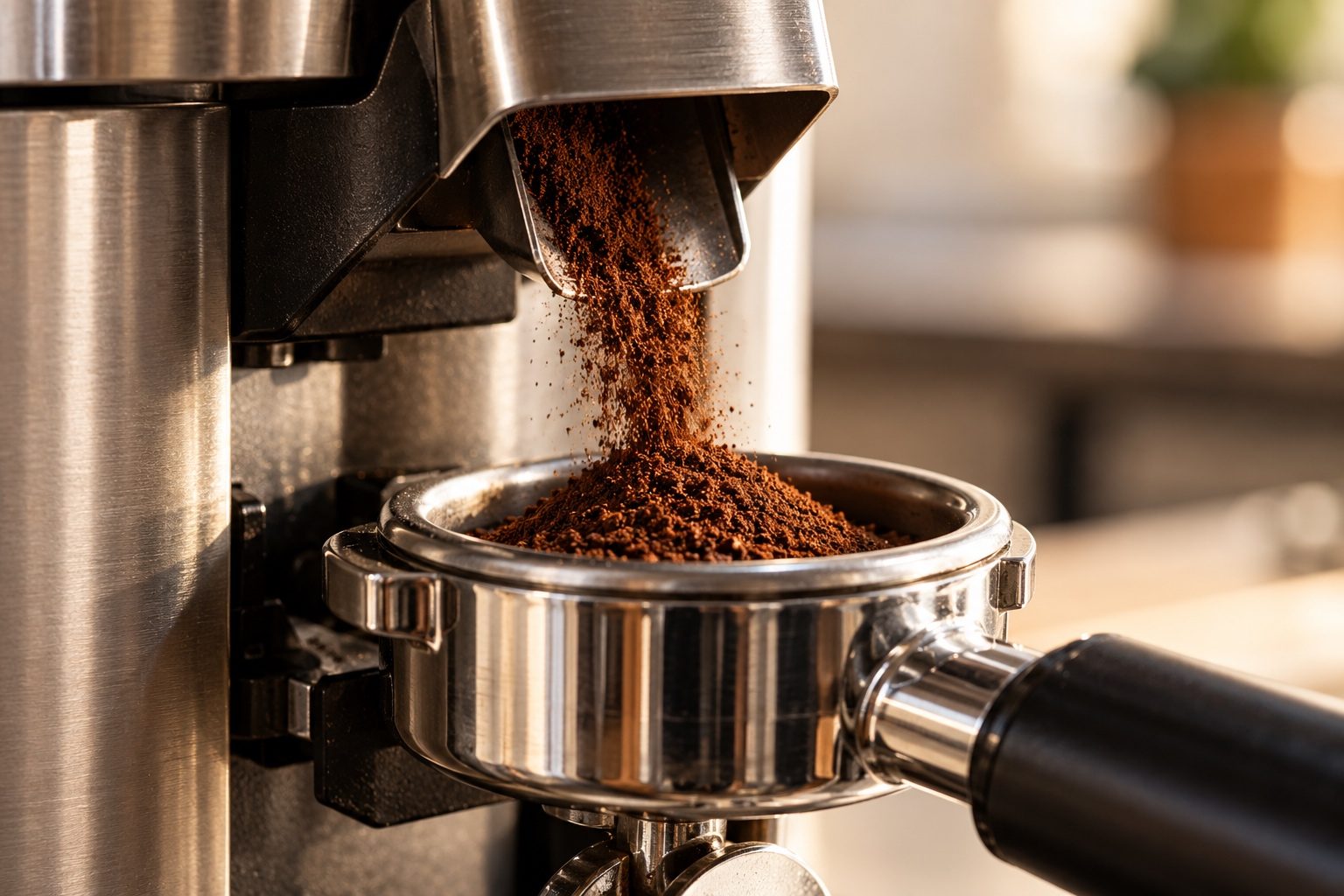 Mahlwerk einer Espressomühle