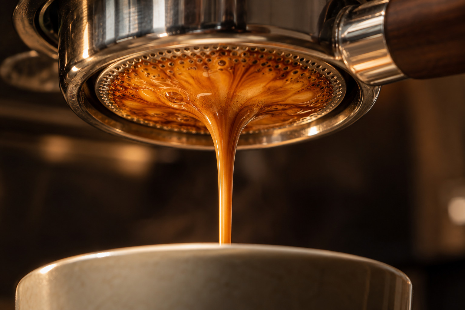 Espresso-Extraktion