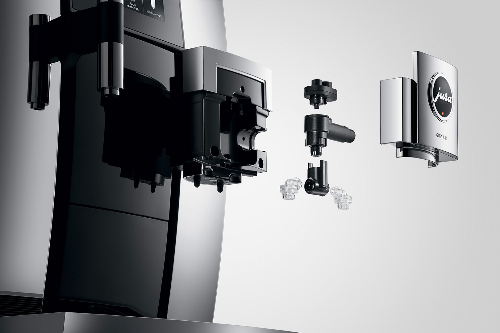 JURA GIGA X8c Aluminium Chrom Kaffeevollautomat