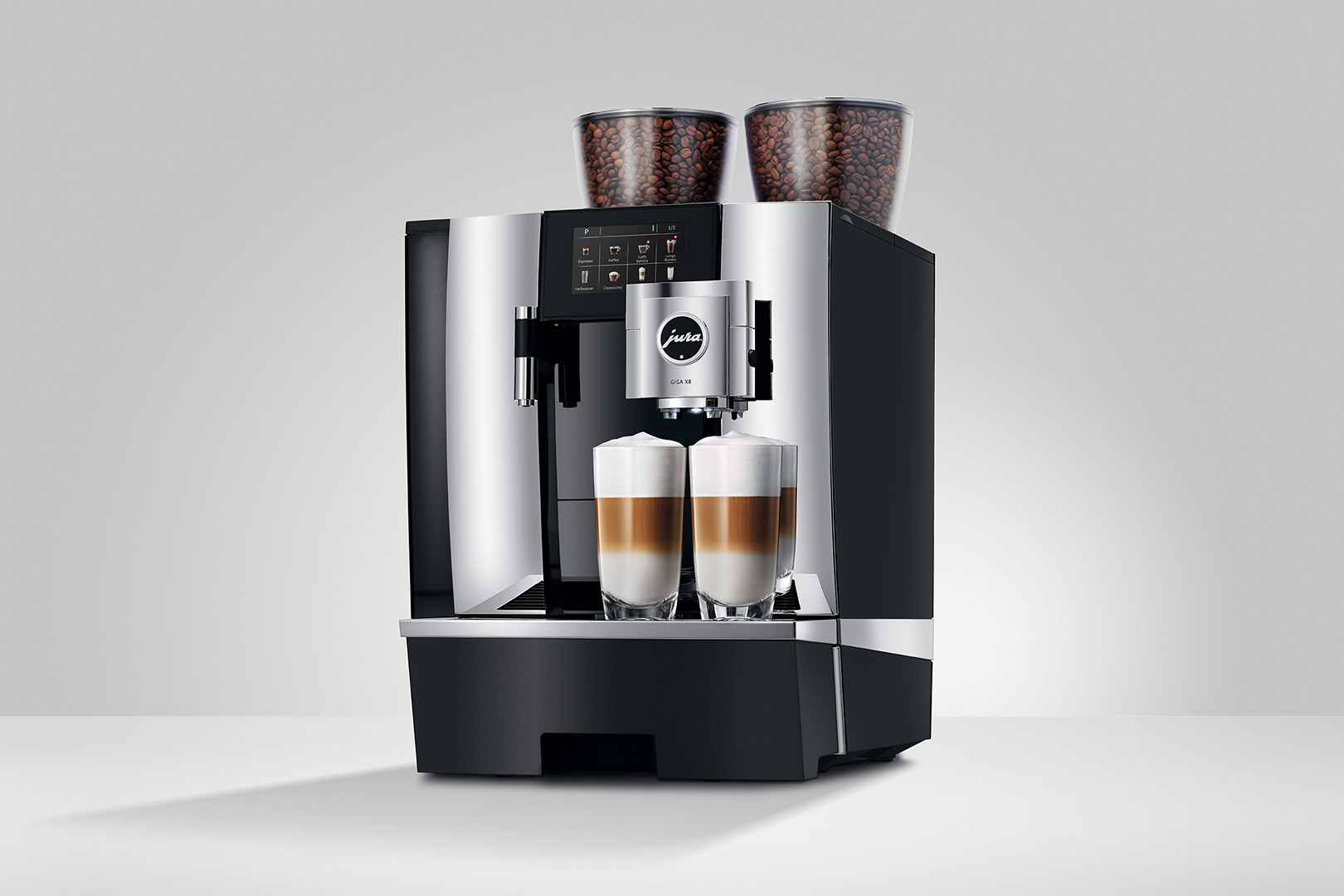 JURA GIGA X8 Aluminium Chrom Kaffeevollautomat