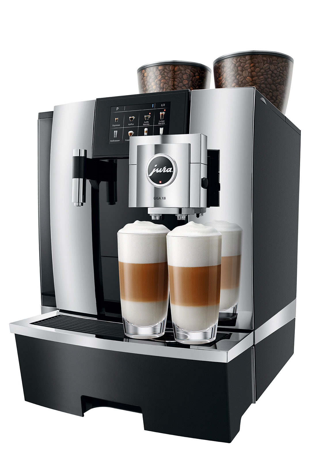 JURA GIGA X8c (Festwasser) neue Version Aussteller