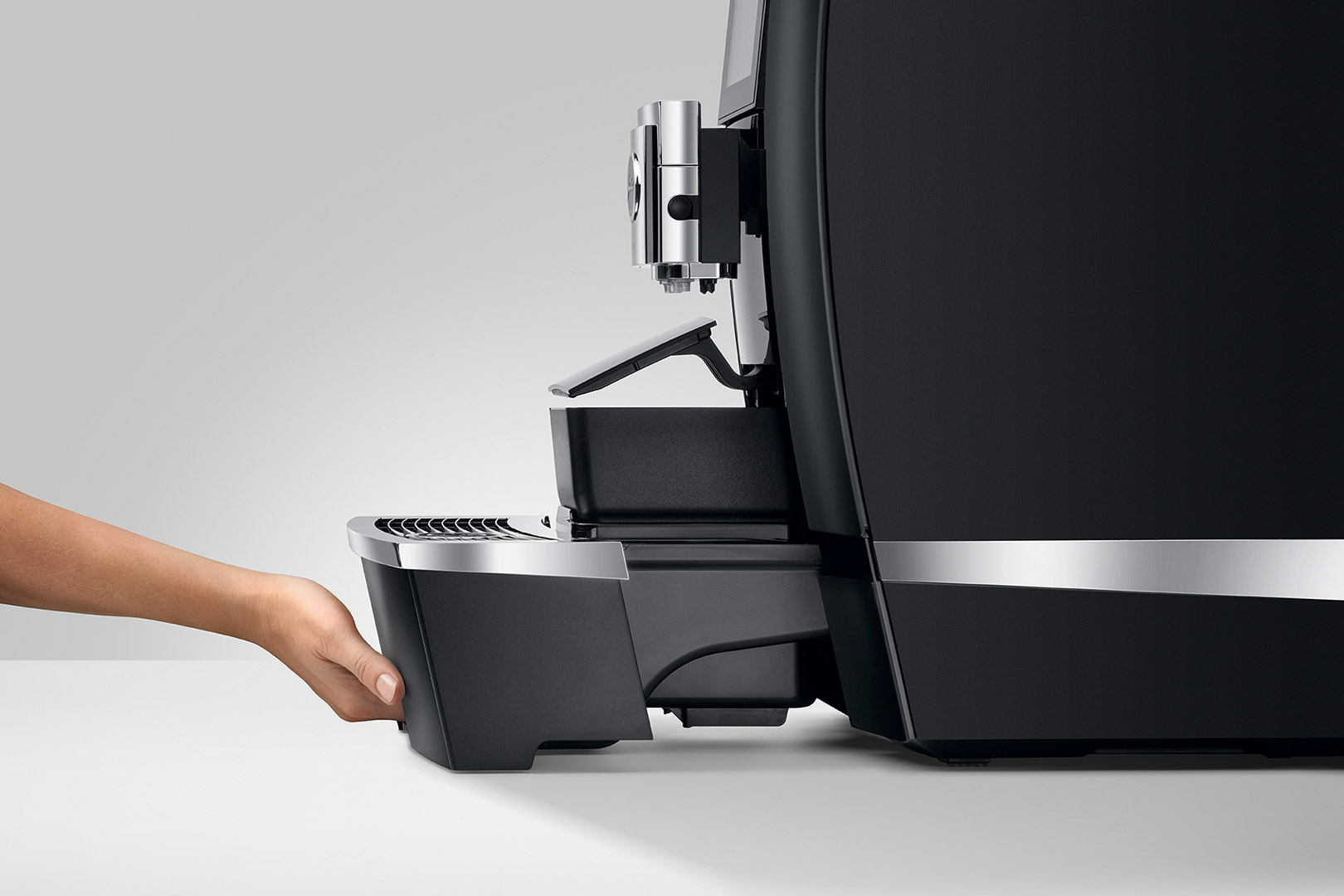 JURA GIGA X8 Aluminium Schwarz Kaffeevollautomat