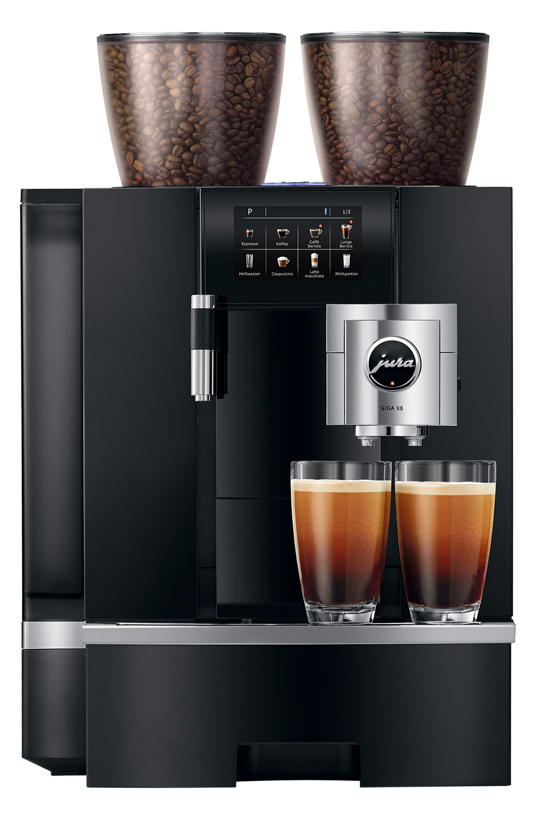 JURA GIGA X8c (Festwasser) neue Version Aussteller