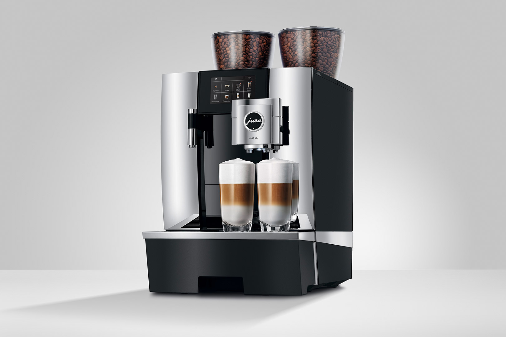 JURA GIGA X8c Aluminium Chrom Kaffeevollautomat