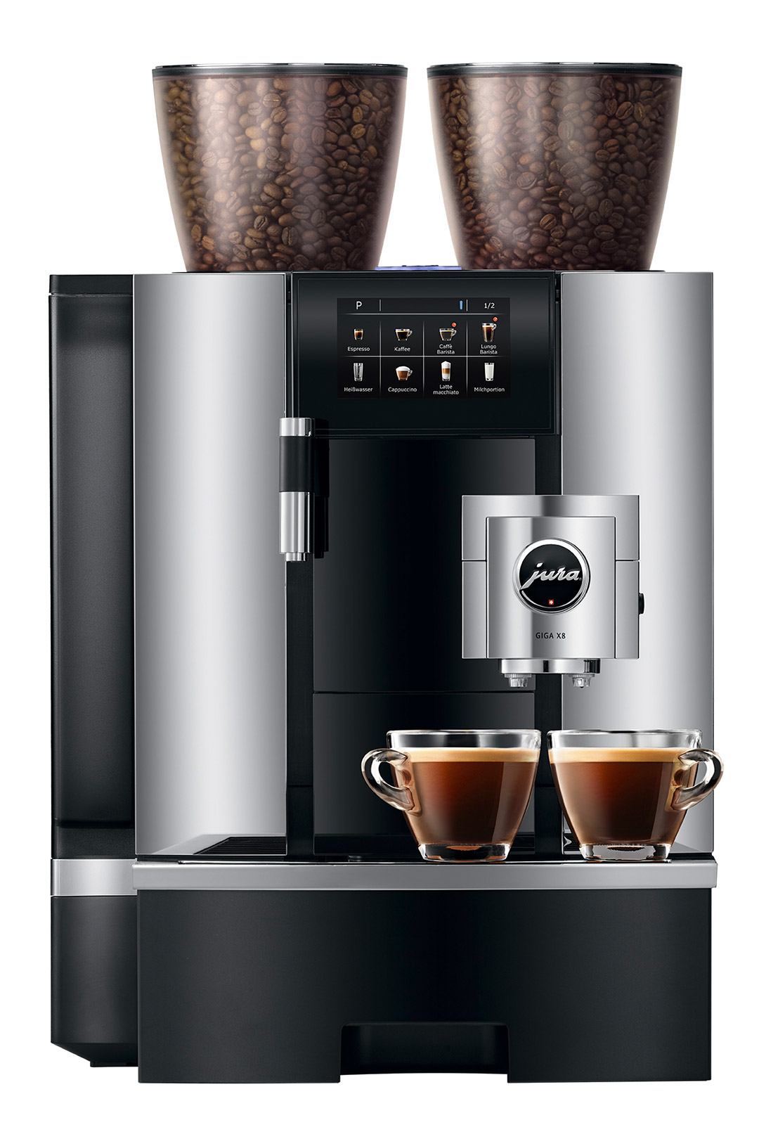 JURA GIGA X8c (Festwasser) neue Version Aussteller