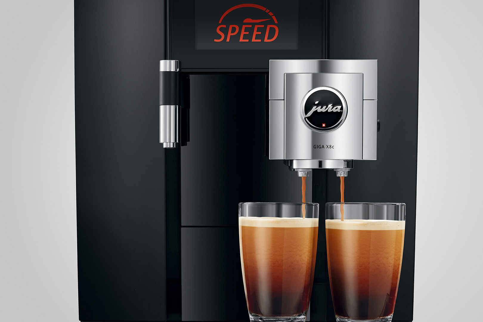 JURA GIGA X8c Aluminium Schwarz Kaffeevollautomat