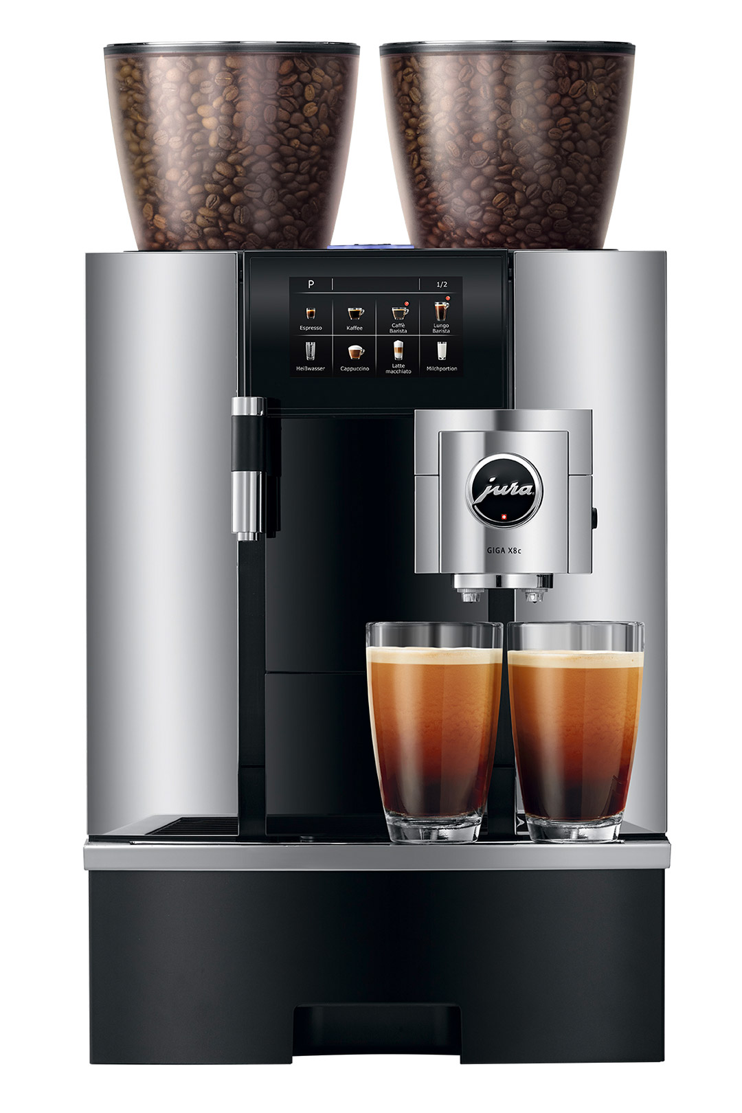 JURA GIGA X8c Aluminium Chrom Kaffeevollautomat