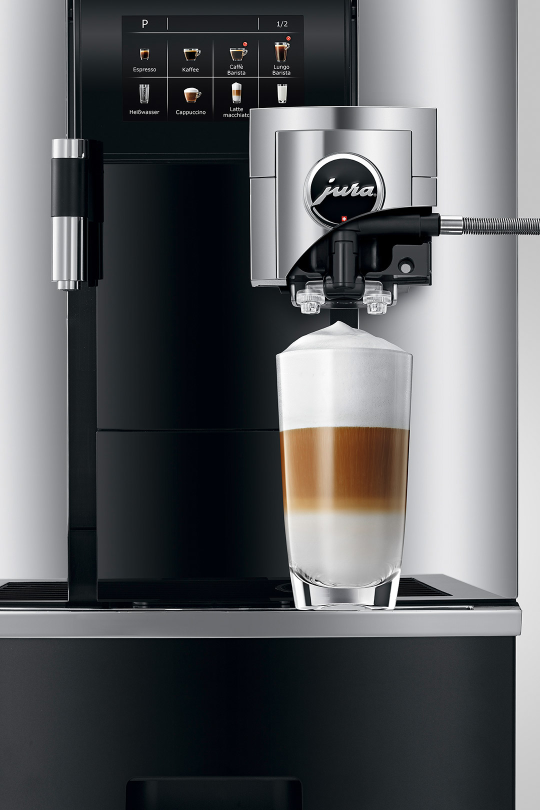 JURA GIGA X8c Aluminium Chrom Kaffeevollautomat