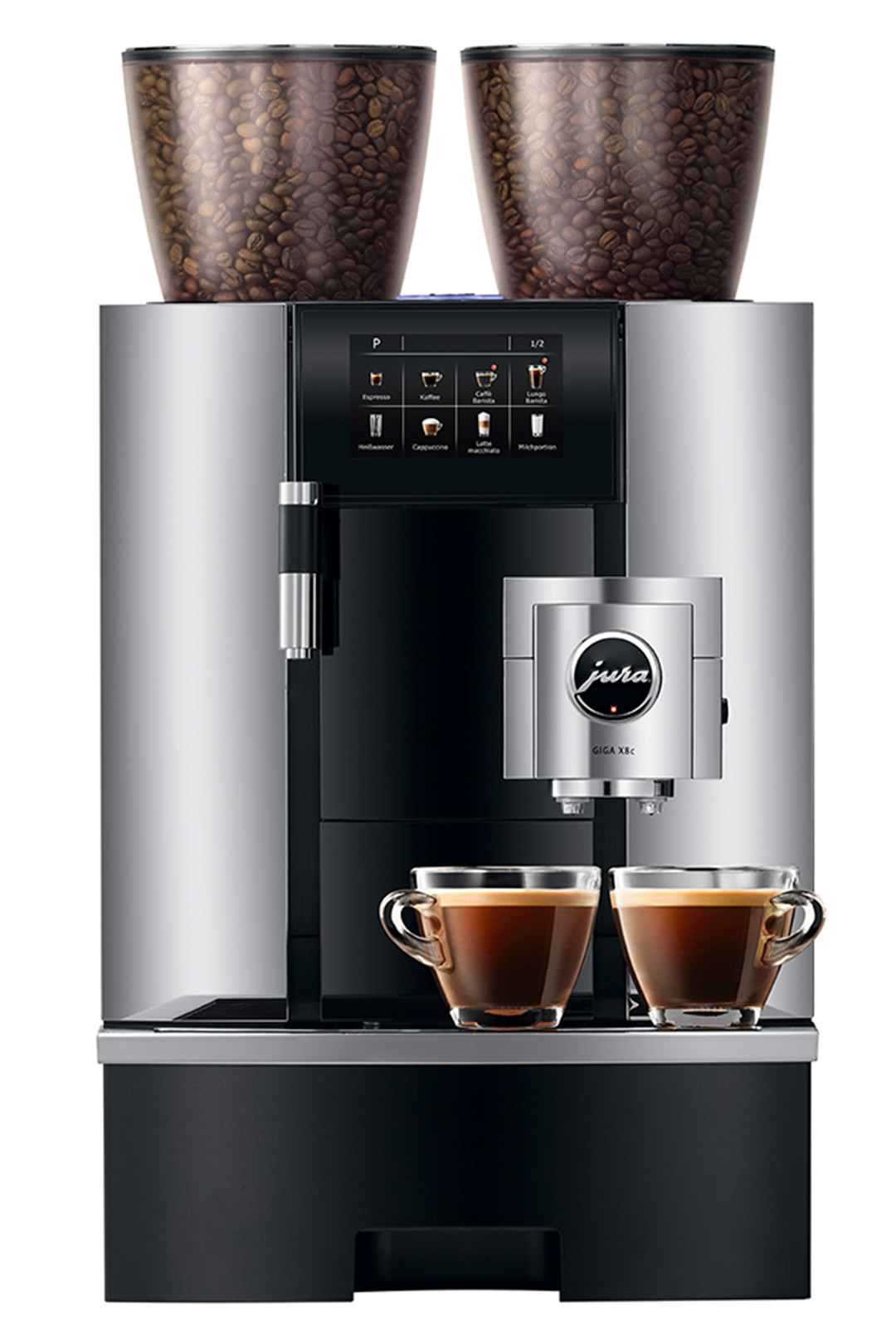 JURA GIGA X8c Aluminium Chrom Kaffeevollautomat