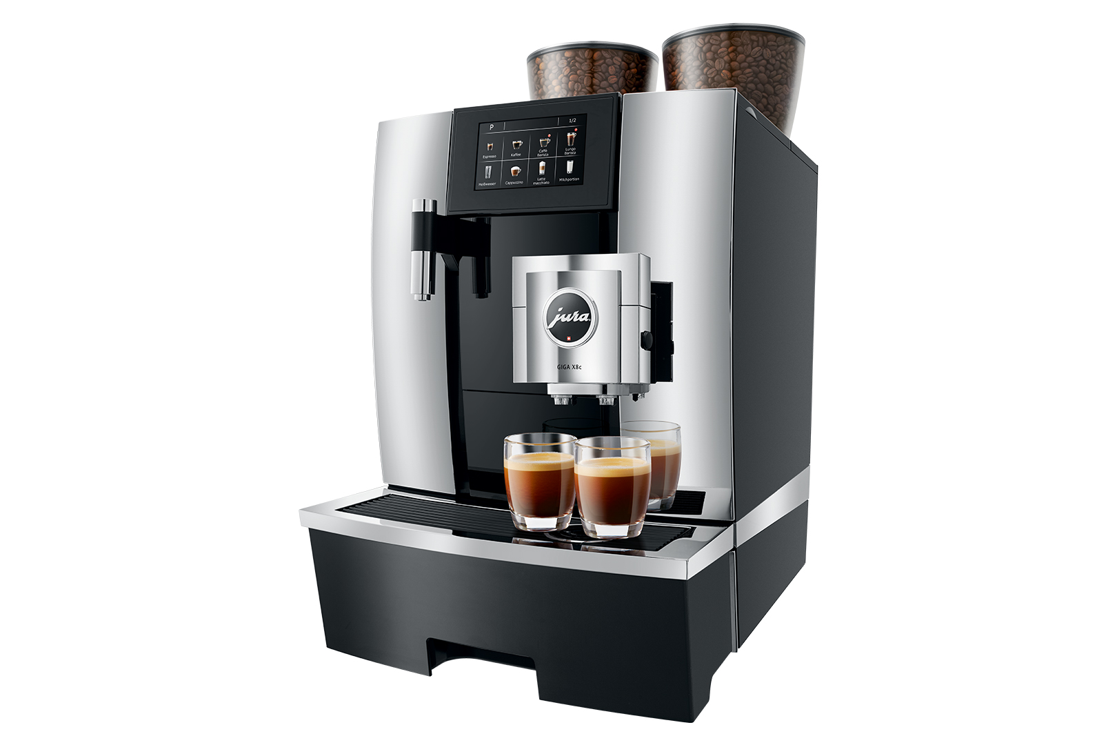 JURA GIGA X8c Aluminium Chrom Kaffeevollautomat