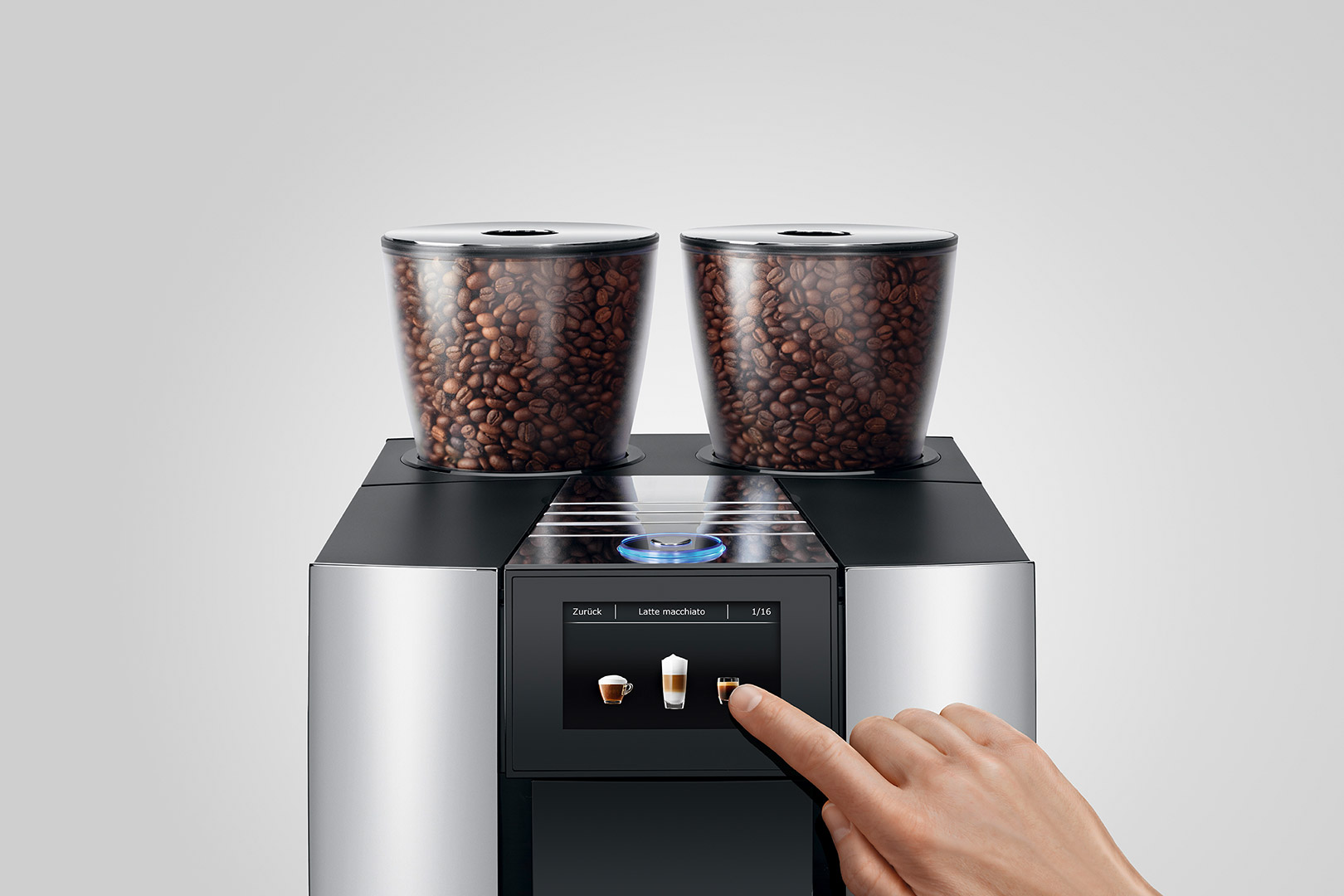 JURA GIGA X8c Aluminium Chrom Kaffeevollautomat