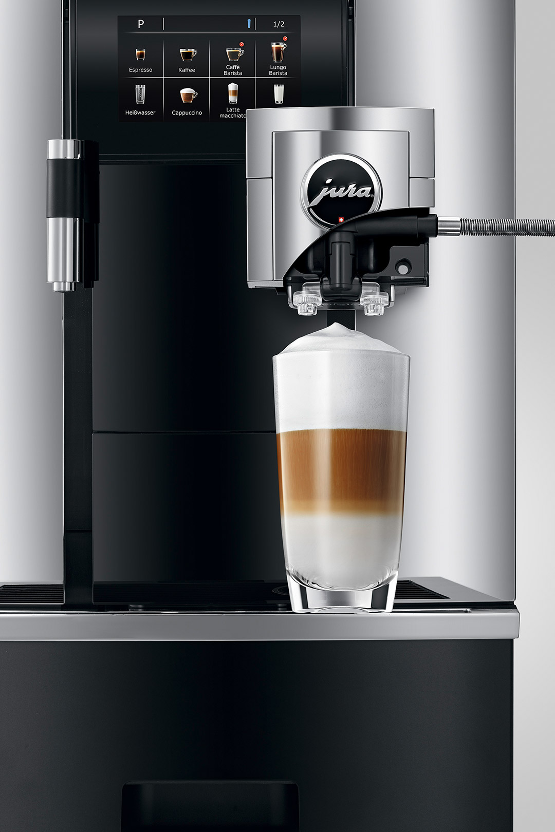 JURA GIGA X8 Aluminium Chrom Kaffeevollautomat