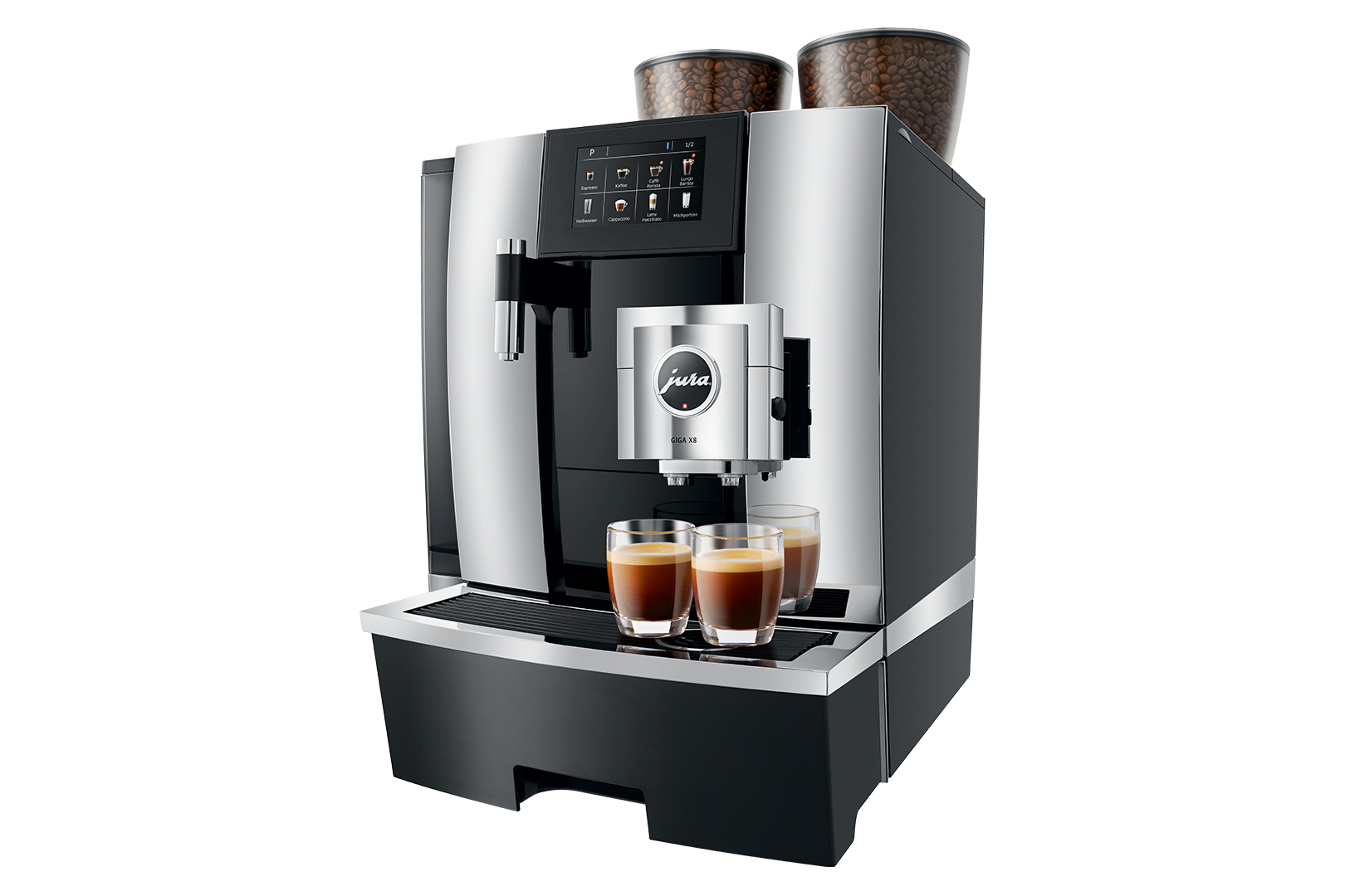 JURA GIGA X8 Aluminium Chrom Kaffeevollautomat